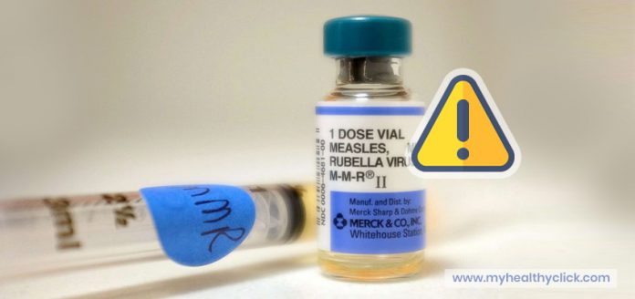 Health Officials Warning People about Measles