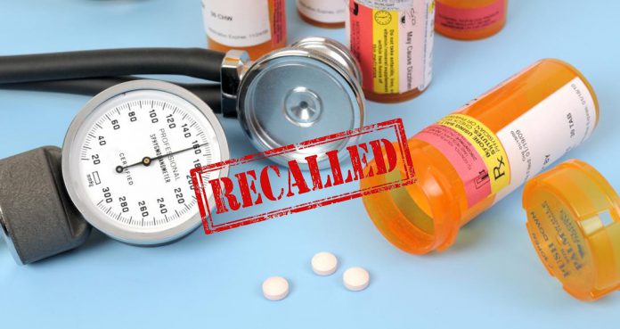 Pharma Company Recalls Blood Pressure Medicine