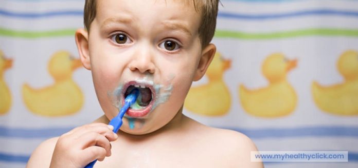 CDC Study Children Using Toothpaste