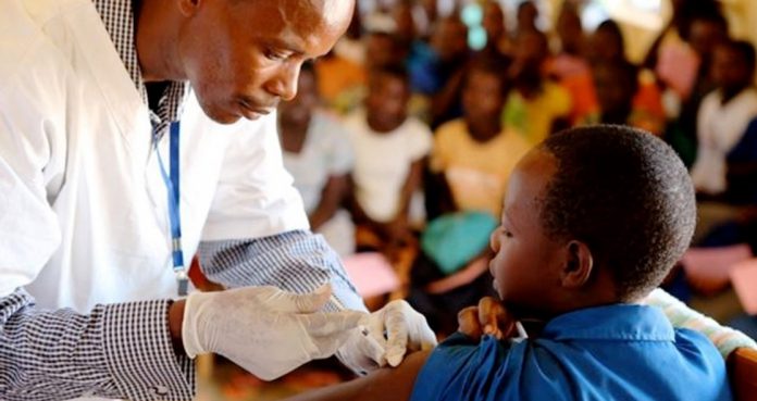 African Children Receive Malaria Vaccine