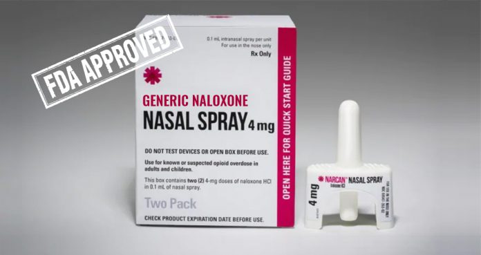 FDA Approves Generic Version Naloxone