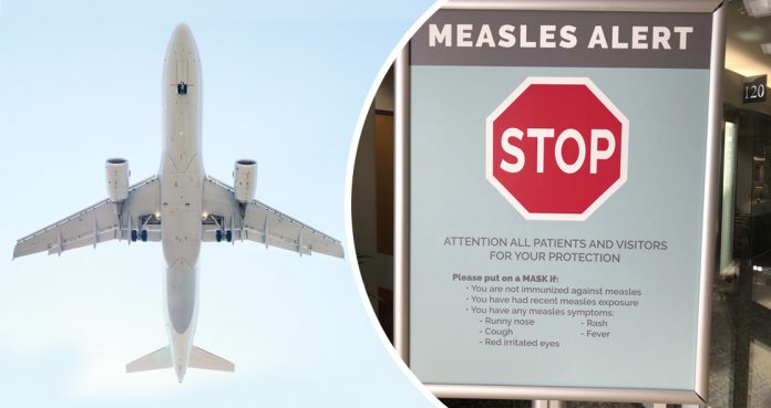 Combat Ongoing Measles Air Travel Ban