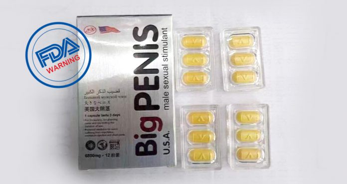 big Penis Supplements Warns FDA